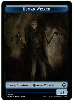 Human Wizard / Jace, Unraveler of Secrets - Token - Innistrad Remastered - MTG - Image 1