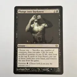 Plunge into Darkness ~ Fifth Dawn [ LP] [ Magic MTG ] - Image 1