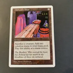 MtG Ashnod's Altar Chronicles Magic the Gathering Artifact - Image 1