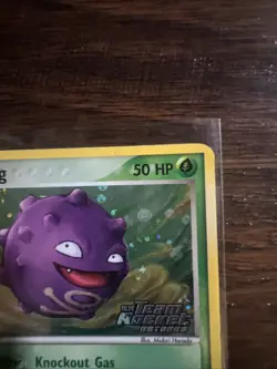 Reverse Holo Stamped Koffing Pokemon Card Ex Team Rocket Returns 61/109 - Image 3