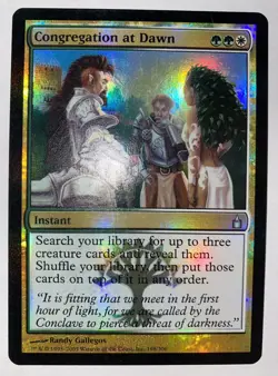 Congregation at Dawn Ravnica: City of Guilds Foil MP - Image 1