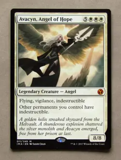 MTG AVACYN, ANGEL OF HOPE (X1) ICONIC MASTERS NM Pack Fresh NEVER PLAYED Magic - Image 1