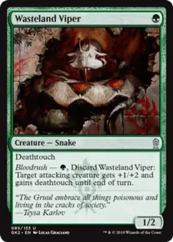 4x Wasteland Viper NM-Mint, English Ravnica Allegiance Guild Kits MTG Magic - Image 1