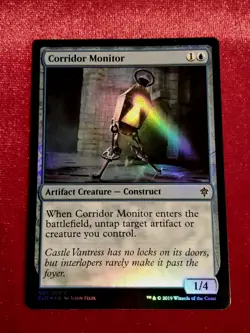 MTG - Corridor Monitor - Throne of Eldraine 041/269 FOIL - Unplayed Mint+ - Image 1
