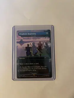 MTG Final Fantasy - Prophetic Beginning (Preordain) - Limited Promo Card - Image 1