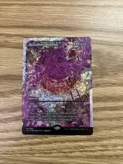 Bloodline Bidding (Showcase) (Fracture Foil) Lorwyn Eclipsed Foil - Image 1
