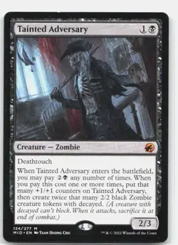 Tainted Adversary *Regular* MID 124 NM - Image 1