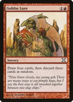 Goblin Lore 10th Edition HP MTG - Image 1