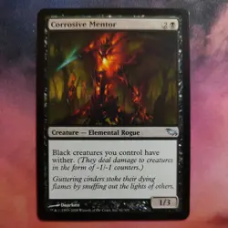 MTG Corrosive Mentor Shadowmoor NM - Image 1
