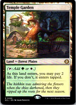 Temple Garden R Promo Pack: Lorwyn Eclipsed 268 LP - Image 1