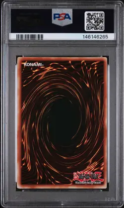 Necroface GLAS-EN090 1st Edition Secret Rare NA Yugioh PSA 8 *265 - Image 2