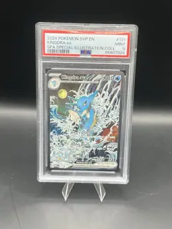 2024 POKEMON SVP PROMO SPECIAL ILLUSTRATION COLLECTION #131 KINGDRA EX PSA 9 - Image 1