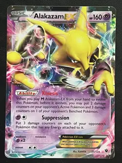 Pokemon Alakazam EX - Fates Collide - 25/124 LP - Image 1