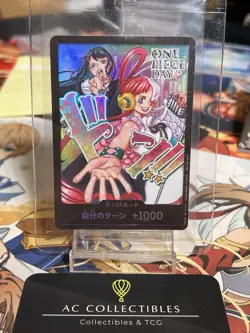 [SEALED] DON Card Uta and Ado [Promo] ONE PIECE DAY 24 Day 2 Japanese - Image 1