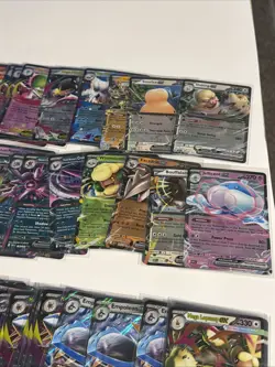 Pokemon Destined Rivals, Phantasmal, Prismatic Mega EX Holo Mix Lot 55x - Image 3