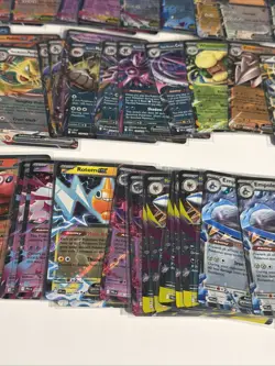 Pokemon Destined Rivals, Phantasmal, Prismatic Mega EX Holo Mix Lot 55x - Image 5