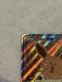 Pokemon TCG Eevee GX SM233 Full Art Promo Black Star Ultra Rare Holo NM - Image 2