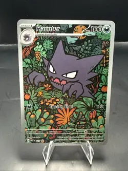 Pokemon TCG - Haunter 027 Illustration Rare Holo Mega Evolution Promo | NM - Image 1