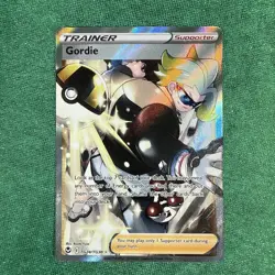 Gordie TG24/TG30 Rare Ultra Silver Tempest Trainer Gallery Pokemon NM - Image 1