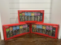 (3) Pokemon Prismatic Evolutions 8 Mini Tins Costco Bundle - Image 1