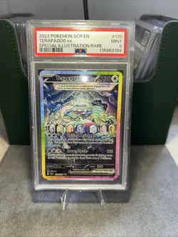 Pokemon Cards - Terapagos Ex Spec Illustration Rare Stellar Crown 170/142 PSA 9 - Image 1