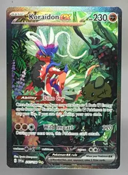 2023 Pokemon Gaming Scarlet & Violet Koraidon ex #247/198 - Image 1
