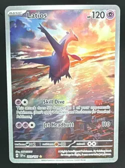2024 Pokemon Gaming Surging Sparks Latios #203/191 - Image 1