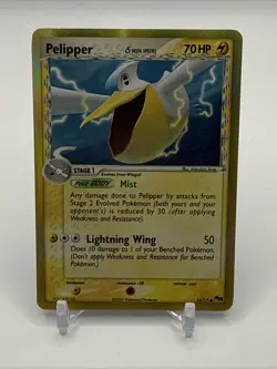 Pelipper 14/17 HOLO Pokemon Pop Series Common 2007 - NM/LP - Image 1