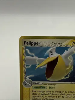 Pelipper 14/17 HOLO Pokemon Pop Series Common 2007 - NM/LP - Image 2