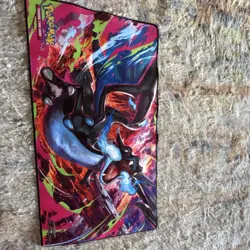 Pokemon Charizard Standard TCG Playmat 24x14in Rubber Non-Slip Multicolor - Image 2