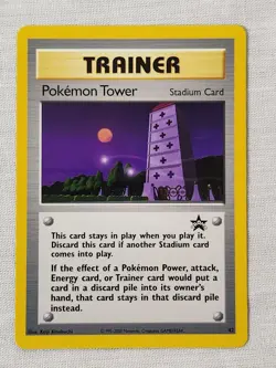 NM Pokemon Tower - Normal #42 Black Star Promo Pokemon TCG - Image 1