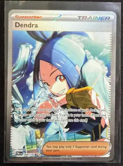 Pokemon Dendra Illustration Rare Full Art Holo Sv02: Paldea Evolved 266/193 - Image 1