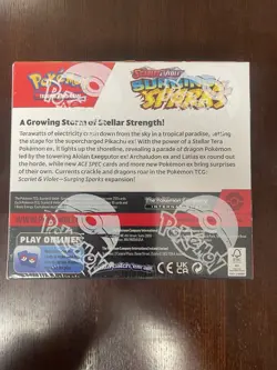 Pokemon Surging Sparks Booster Box – Brand New Damaged factory seal - Image 2