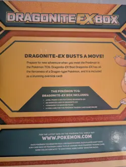 Pokemon TCG Dragonite EX Box Steam Siege Fates Collide Breakthrough, SEALED! - Image 3