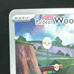 2025 Pokemon Gaming Phantasmal Flames Paldean Wooper #102/094 Illustration Rare - Image 3