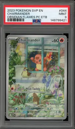 Pokemon Center Stamp Promo Obsidian Flames ETB SVP EN 044 PSA 9 Mint - Image 1
