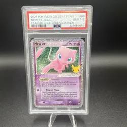 2021 Pokemon Celebrations 88 Mew ex Holo Classic Collection PSA 10 Gem Mint - Image 1