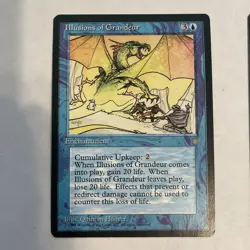 MTG: Illusions of Grandeur NM / LP Vintage 1995 Ice Age - Magic the Gathering - Image 1