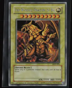 The Winged Dragon of Ra DOD-001 Secret Rare Promo Yu-Gi-Oh - Image 1