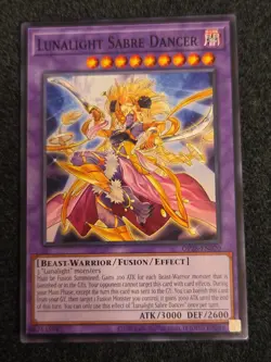 YuGiOh! Lunalight Sabre Dancer OP28-EN020 Common NM - Image 1
