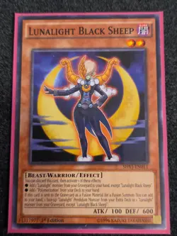 Lunalight Black Sheep - SHVI-EN011 - Common - 1st Edition NM Yugioh Shining Vict - Image 1