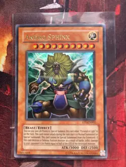 Andro Sphinx - Teleia Sphinx - Yugioh ! TCG - Exclusive pack - Ultra Rare - LP - Image 4