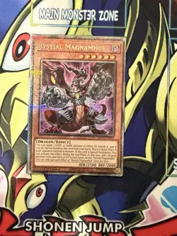 YUGIOH! BYSTIAL MAGNAMHUT MP25-EN043 STARLIGHT 1ST ED NM - Image 1