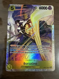 ONE PIECE Borsalino Eb04-058 SR One Piece Card OP15 ENGLISH NM - Image 1