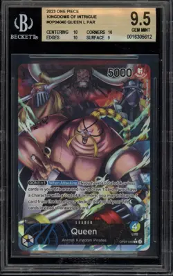 One Piece CCG Queen Kingdoms of Intrigue OP04-040 BGS 9.5 - Image 1