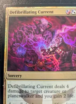 Defibrillating Current 0177 Foil Uncommon Tarkir Dragonstorm Magic The Gathering - Image 2