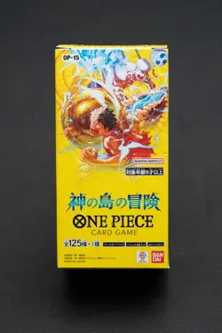 ONE PIECE Japanese OP-15 Booster Box Adventure of the Island of God - US SELLER - Image 1