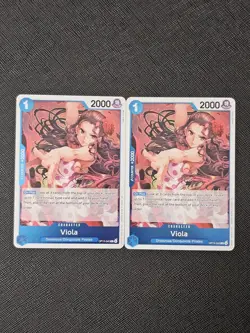 ONE PIECE TCG VIOLA OP15-040 RARE BLUE DRESSROSA DONQUIXOTE PIRATES MINT OP15 - Image 1
