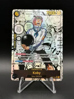 EB04-044 Koby SR Alt Art Manga Adventure on Kami’s Island One Piece TCG English - Image 1