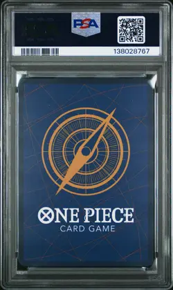 PSA 10 One Piece English 2025 OP11-118 MONKEY D LUFFY Alt Art GEM MINT - Image 2
